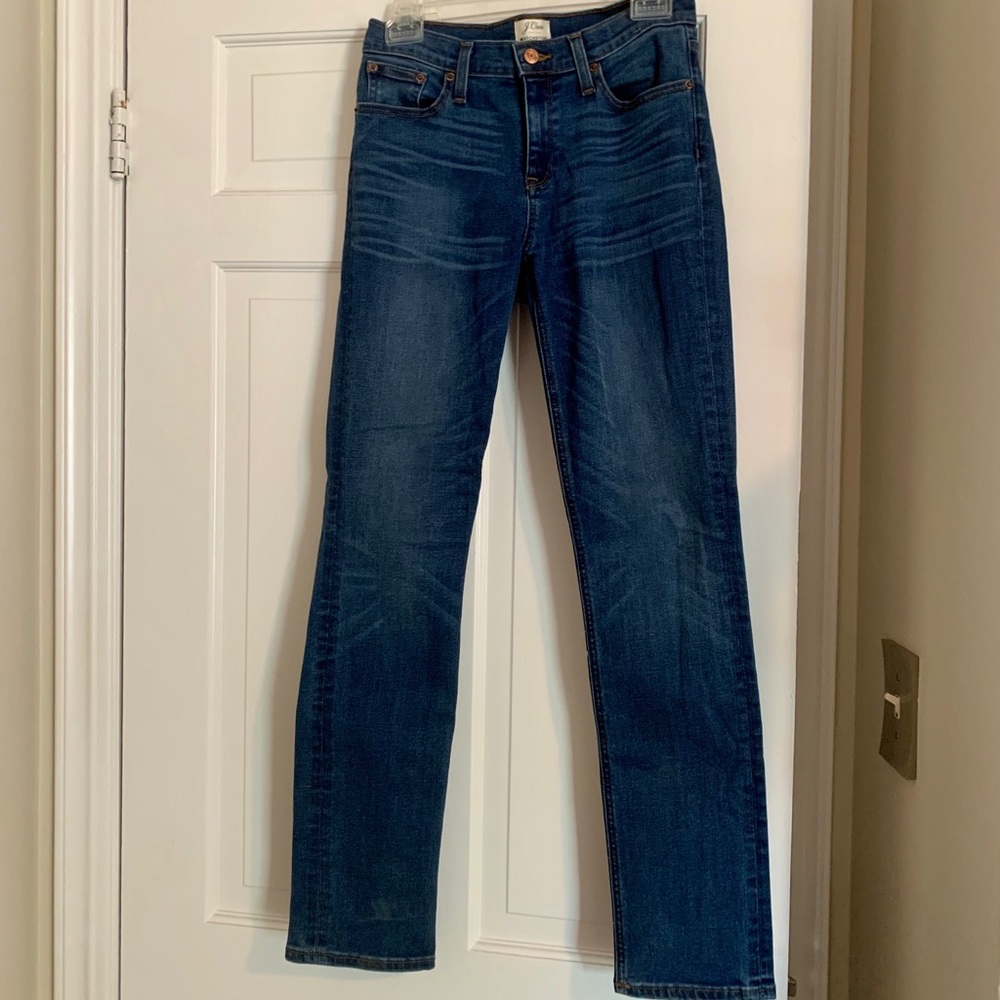 Jcrew matchstick denim jeans